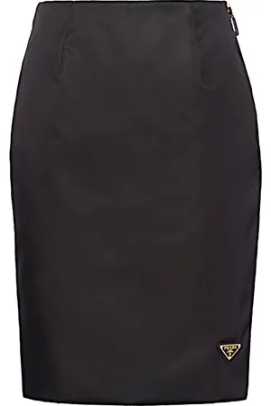 Prada Damen, Röcke, Schwarzk, MGröße: