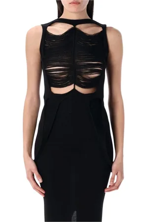Rick Owens Damen, Oberteile, Schwarzk, SGröße: