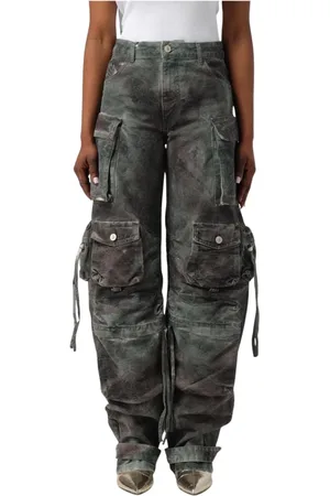 The Attico Damen, Jeans, Grün, W26Größe: