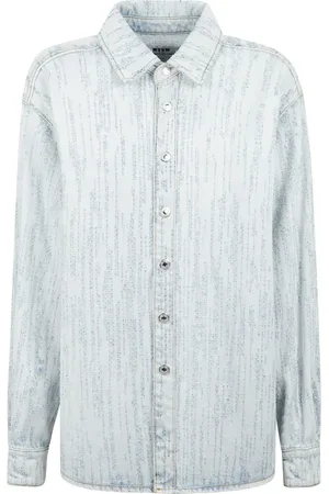 Msgm Herren, Shirts, Blau, XLGröße: