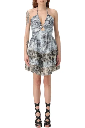 Roberto Cavalli Damen, Kleider, Mehrfarbig, SGröße: