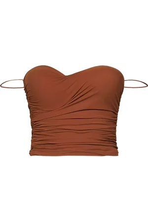 Amazuìn Damen, Oberteile, Braun, ONE SIZEGröße: