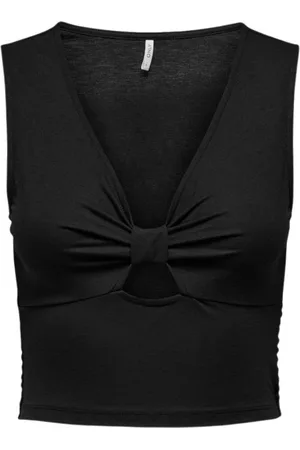 ONLY Damen, Oberteile, Schwarzk, LGröße: