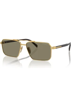 Prada Herren, Accessories, Gelb, 58 MMGröße: