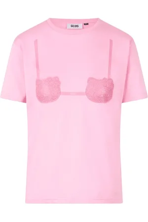 GCDS Damen, Oberteile, Rosa, SGröße: