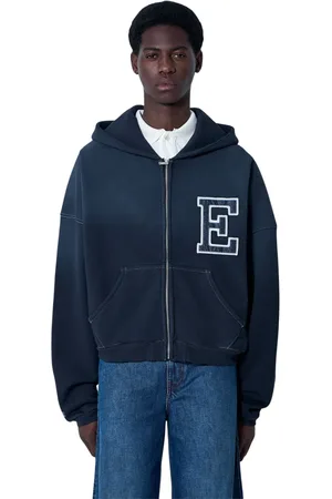 ERL Herren, Sweatshirts & Hoodies, Schwarzk, MGröße: