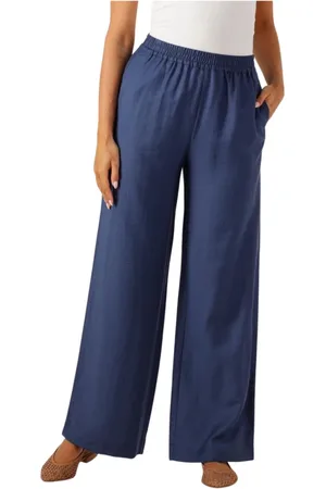 Moss Copenhagen Damen, Hosen, Blau, SGröße: