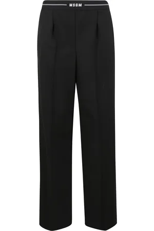 Msgm Damen, Hosen, Schwarzk, SGröße: