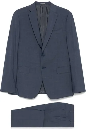 Emporio Armani Herren, Anzüge, Blau, XLGröße: