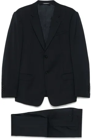 Emporio Armani Herren, Anzüge, Schwarzk, LGröße: