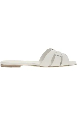 Saint Laurent Damen, Schuhe, Weiß, 40 EUGröße: