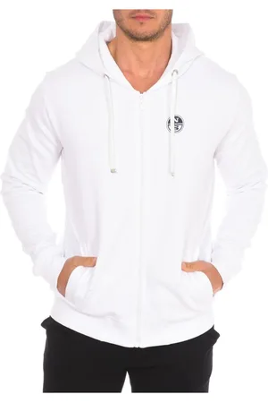 North Sails Herren, Sweatshirts & Hoodies, Weiß, SGröße: