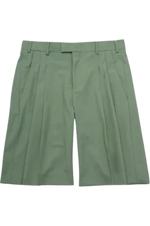 A PAPER KID Herren, Shorts, Grün, SGröße: