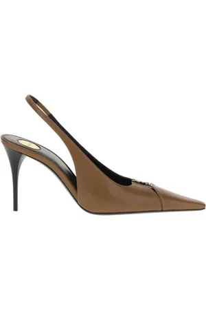 Saint Laurent Damen, Schuhe, Braun, 37 EUGröße: