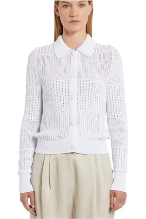 MARELLA Damen, Strickwaren, Weiß, LGröße: