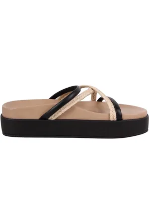 Ancient Greek Sandals Damen, Schuhe, Schwarzk, 36 EUGröße: