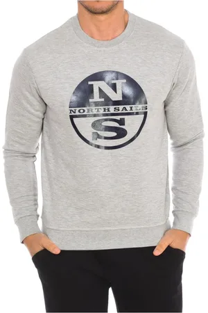 North Sails Herren, Sweatshirts & Hoodies, Grau, MGröße: