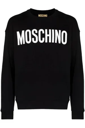 Moschino Herren, Sweatshirts & Hoodies, Schwarzk, LGröße: