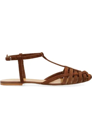 ANNA F. Damen, Schuhe, Braun, 36 EUGröße: