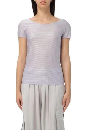 Emporio Armani Damen, Oberteile, Lila, LGröße:
