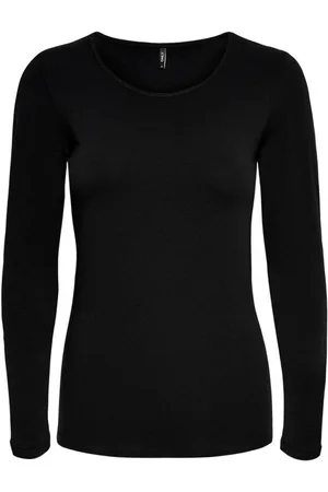 ONLY Damen, Oberteile, Schwarzk, LGröße: