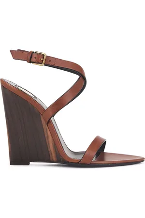 Saint Laurent Damen, Schuhe, Braun, 35 EUGröße: