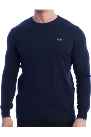 La Martina Herren, Sweatshirts & Hoodies, Blau, LGröße: