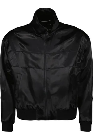 Saint Laurent Herren, Jacken, Schwarzk, XLGröße: