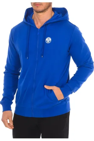 North Sails Herren, Sweatshirts & Hoodies, Blau, MGröße: