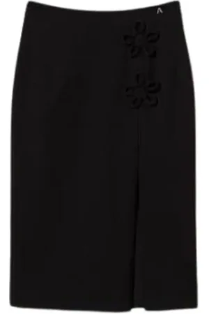 Twin-Set Damen, Röcke, Schwarzk, XSGröße: