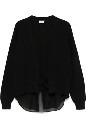 Brunello Cucinelli Damen, Strickwaren, Schwarzk, SGröße:
