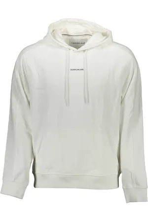 Calvin Klein Herren, Sweatshirts & Hoodies, Weiß, XLGröße: