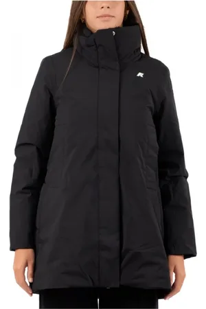 K-Way Damen, Mäntel, Schwarzk, 6XLGröße: