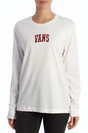 Vans Damen, Oberteile, Weiß, LGröße:
