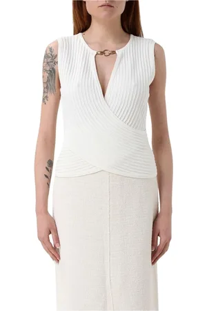 Roberto Cavalli Damen, Oberteile, Weiß, XLGröße: