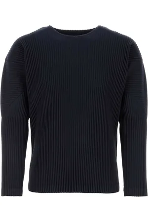 Issey Miyake Herren, Oberteile, Blau, LGröße: