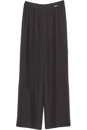 Karl Lagerfeld Damen, Hosen, Schwarzk, SGröße: