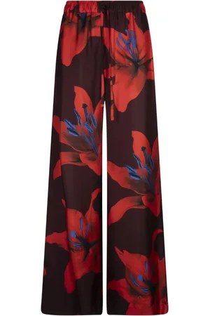 Alexander McQueen Damen, Hosen, Mehrfarbig, 2XSGröße: