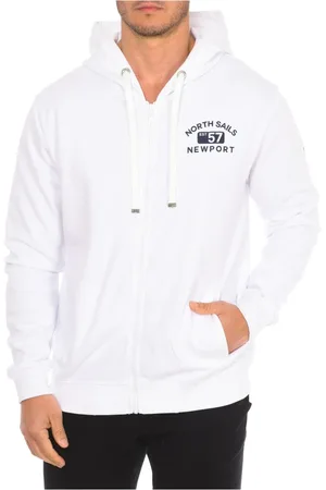 North Sails Herren, Sweatshirts & Hoodies, Weiß, 2XLGröße: