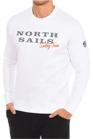 North Sails Herren, Sweatshirts & Hoodies, Weiß, LGröße:
