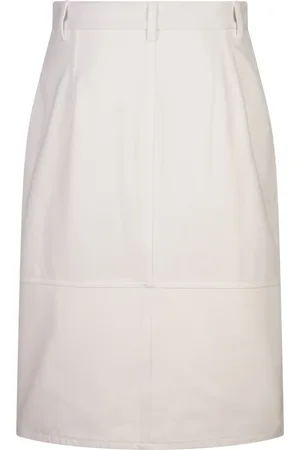 Jil Sander Damen, Röcke, Weiß, MGröße:
