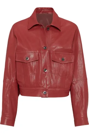 Brunello Cucinelli Damen, Jacken, Rot, XSGröße: