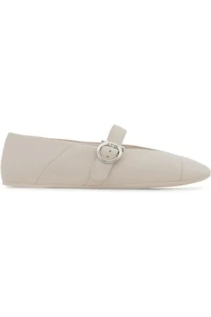 Salvatore Ferragamo Damen, Schuhe, Grau, 38 1/2 EUGröße: