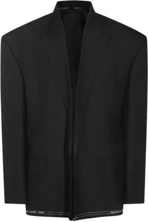 Balenciaga Herren, Jacken, Schwarzk, LGröße: