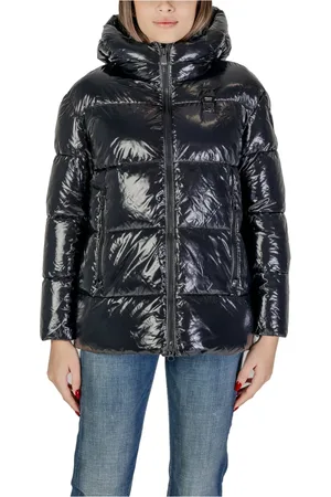 Blauer Damen, Jacken, Schwarzk, LGröße: