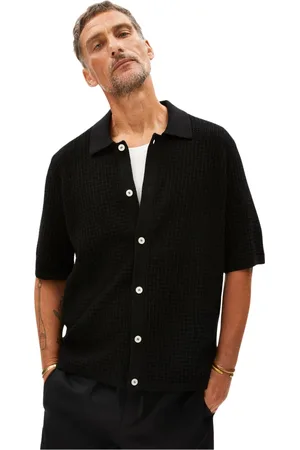 Armedangels Herren, Shirts, Schwarzk, MGröße: