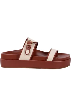 Ancient Greek Sandals Damen, Schuhe, Braun, 36 EUGröße: