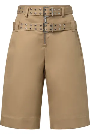 Ganni Damen, Shorts, Braun, MGröße: