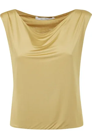 Max Mara Damen, Oberteile, Gelb, LGröße: