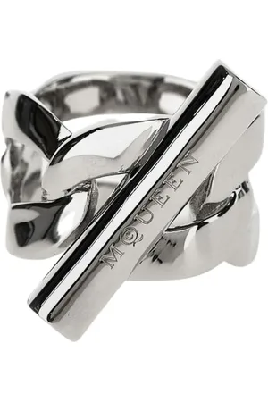 Alexander McQueen Damen, Accessories, Grau, 60 MMGröße: